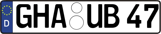 GHA-UB47