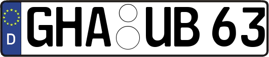 GHA-UB63
