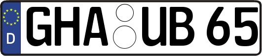 GHA-UB65