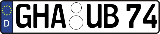 GHA-UB74