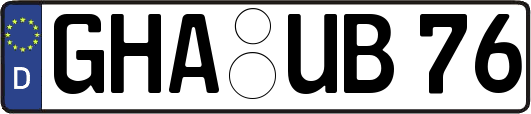 GHA-UB76