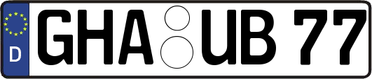 GHA-UB77