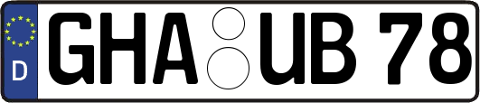 GHA-UB78