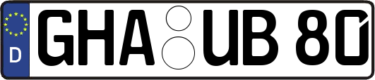 GHA-UB80