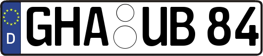 GHA-UB84