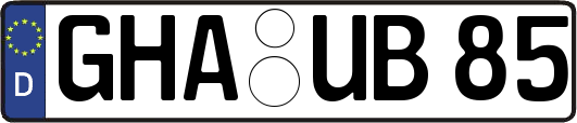 GHA-UB85