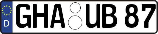 GHA-UB87