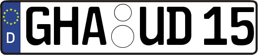 GHA-UD15