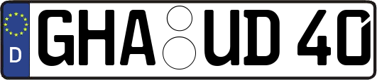 GHA-UD40