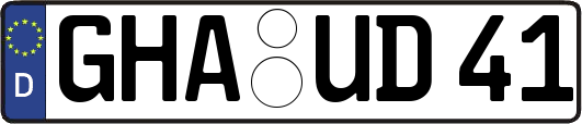 GHA-UD41
