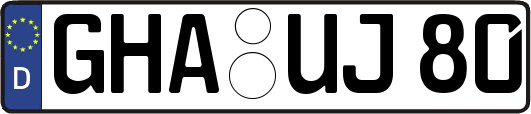 GHA-UJ80