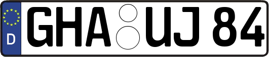 GHA-UJ84