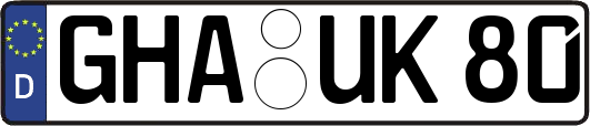 GHA-UK80