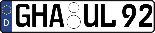 GHA-UL92