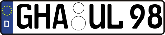 GHA-UL98