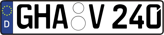 GHA-V240