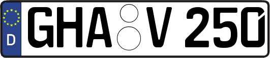 GHA-V250