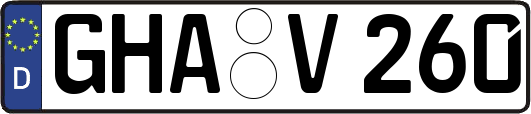 GHA-V260