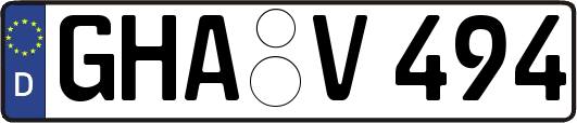 GHA-V494