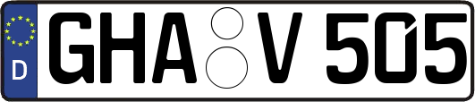 GHA-V505