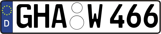 GHA-W466