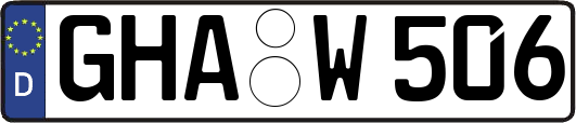 GHA-W506