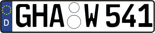 GHA-W541