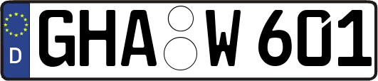 GHA-W601