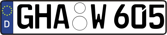 GHA-W605