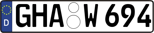 GHA-W694