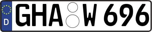 GHA-W696