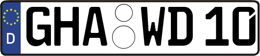 GHA-WD10