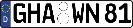 GHA-WN81