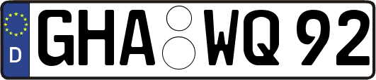 GHA-WQ92
