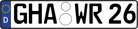 GHA-WR26