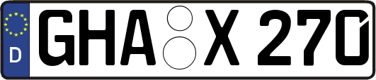 GHA-X270