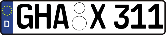GHA-X311