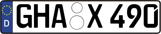 GHA-X490