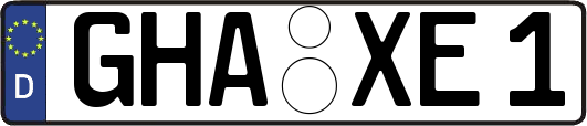 GHA-XE1