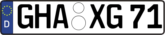 GHA-XG71