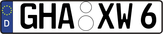 GHA-XW6