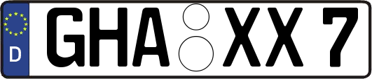 GHA-XX7