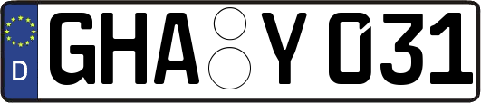 GHA-Y031