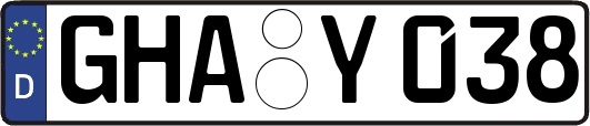 GHA-Y038