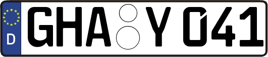 GHA-Y041
