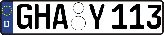 GHA-Y113
