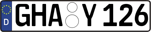 GHA-Y126