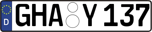 GHA-Y137