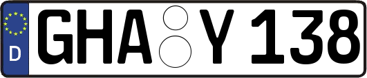 GHA-Y138