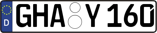 GHA-Y160